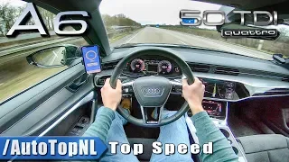 2019 AUDI A6 50 TDI 3.0 V6 AUTOBAHN POV 264km/h TOP SPEED by AutoTopNL