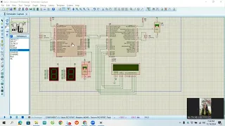 Bài tập 12: Sử dụng ngắt nhận dữ liệu, đọc nhiệt độ LM35 hiển thị Led 7 đoạn và LCD