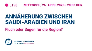 Annäherung zwischen Saudi-Arabien und Iran