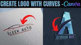 Create a Curve Logo using Canva (Graphics Tutorial)