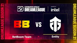 BetBoom Team vs Entity | Game 2 | DreamLeague Season 21 - Playoffs