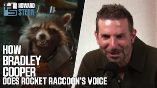 How Bradley Cooper Records Rocket Raccoon for “Guardians of the Galaxy”