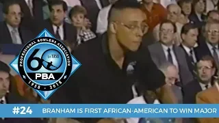 PBA 60th Anniversary Most Memorable Moments #24 - Branham is First African-American Major Champion