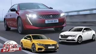 PJT Express: Peugeot 508 vs. VW Arteon vs. Renault Talisman