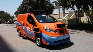 Drive.ai pilot program tests self-driving vans in Texas