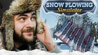 Symulator odśnieżania chodników - Snow Plowing Simulator