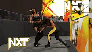 WWE 2K23 NXT CORA JADE VS ROXANNE PEREZ