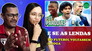 ♫ E SE AS LENDAS DO FUTEBOL VOLTASSEM A JOGAR? I Paródia 777-666 - Matuê - REACT EM CASAL