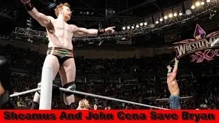 WWE Raw 27/01/2014 The Shield Interrupts Daniel Bryan. Sheamus And John Cena for the SAVE