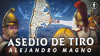 El asedio y la destrucción de Tiro por Alejandro Magno