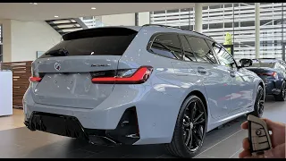 New! 2023 BMW 3 Series Facelift M340i Touring | Startup, Sound, Interior, Exterior