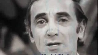 Charles Aznavour - Mourir d ' aimer (traducere romana)