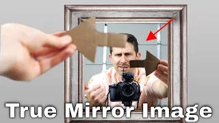 How Does a Non-Reversing Mirror Work?