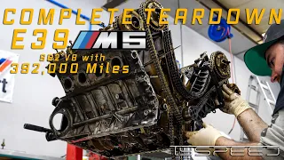 S62 M5 V8 Engine with 392,000 Miles Full Teardown