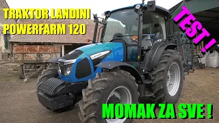 TRAKTOR - LANDINI POWERFARM 120 - SUPERTEST - traktor za SVE - PRAVI PERKINS  - RANGE POWER SHIFT...