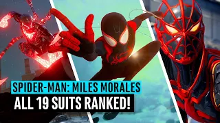 Spider-Man: Miles Morales | ALL 19 suits ranked