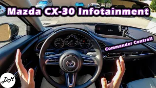 2022 Mazda CX-30 – Infotainment Review | Control Knob, Apple CarPlay, Android Auto How-To