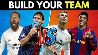 WHO DO YOU PREFER? BUILD YOUR LIGA LEGENDS TEAMS ⚽ | FOOTBAL QUIZ  #football