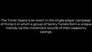 Portal 2 Soundtrack  - Turret Opera (Cara Mia Addio) with Lyrics and Translation