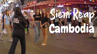 Siem Reap Walking Street Tour,Cambodia Travel