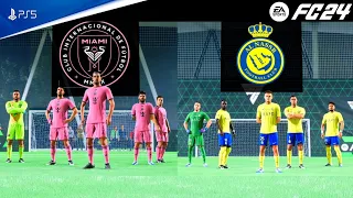 FC 24 VOLTA | Inter Miami vs Al Nassr | Ft. Messi & Ronaldo | PS5™ [4K60]