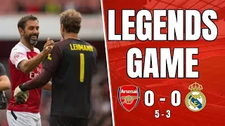 Arsenal Legends vs Real Madrid Legends - Lehmann Steals The Show - Matchday Vlog