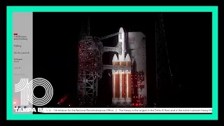 ULA Delta IV Heavy rocket scrubbed 3 seconds before launch