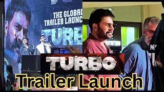 TURBO movie trailer launch @Silicon Central Mall Dubai #mammookka mass entry #mammootty company