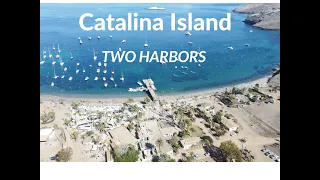 Catalina Island; Two Harbors 4k Drone view