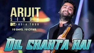 Dil chahta hai Live at MMRDA GROUNDS MUMBAI | ARIJIT SINGH MTV INDIA TOUR 2018