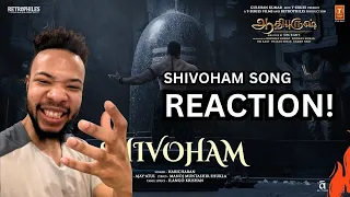 Black Guy Reacting To Shivoham (Hindi) Adipurush | Prabhas | Ajay - Atul | REACTION