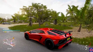 Lamborghini AVENTADOR SVJ | Forza Horizon 5 | @sidbrowngaming