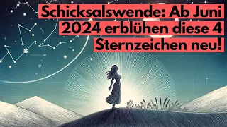 Aufschwung ab Juni 2024: Diese Sternzeichen erwartet eine positive Veränderung! #horoskop