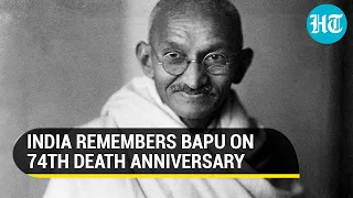 Mahatma Gandhi's 74th death anniversary today; President Kovind, PM Modi, Rahul Gandhi pay tributes