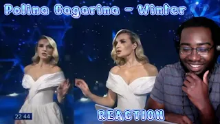 Polina Gagarina - Winter Полина Гагарина - Зима PERFORMANCE REACTION! #polinagagarina #reaction