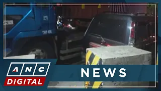 LOOK: Truck rams several vehicles in Pasig | ANC