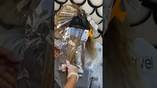 Cabello procesado. Balayage