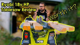 Ryobi 18v HP Tablesaw #diy #construction #homedepot #powertool #lifehacks #electric #woodworking