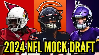 2024 NFL Mock Draft WITH TRADES (Post NFL Combine)