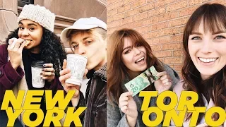 $20 IN NYC vs $20 IN TORONTO | DamonAndJo