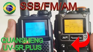 QUANSHENG UV-5R PLUS - SSB/FM/AM ATUALIZAÇÃO NEW FIRMWARE - ÚlTIMA VERSÃO
