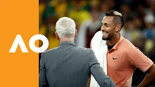 McEnroe offers $1k to bushfire charities for every set Kyrgios wins at Australian Open 2020 (1R)