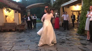 Surprise Rumba + Salsa Wedding Dance By Brooklyn Dance Lessons.