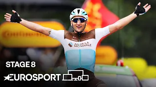 Nans Peters impressive solo victory! | Tour de France 2020 - Stage 8 Highlights | Cycling