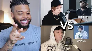 🔥 One Guy 18 Voices | Black Gryphon vs Roomie! Side by Side Comparison