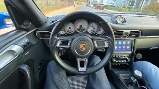 600hp Tuned Porsche 997.1 Turbo Manual POV - Binaural Audio