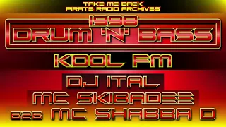 Skiba & Shabba with DJ Ital | Drum & Bass Classics 1998 | Kool FM 94.5 (London)