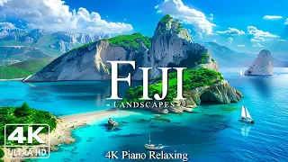 Fiji 4k - Relaxing Music With Beautiful Natural Landscape - Amazing Nature