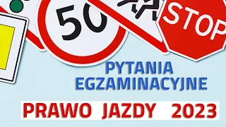 🛑Nie odpowiadaj zbyt szybko na te pytania egzaminacyjne na prawo jazdy 🛑2023