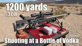1200 yards 308 Bottle Battle